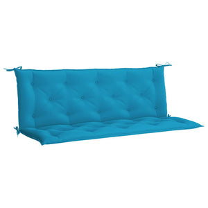 Gartenbank-Auflage Hellblau 150x(50+50)x7 cm Oxford-Gewebe