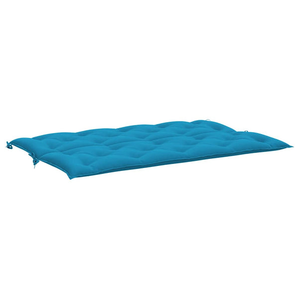Gartenbank-Auflage Hellblau 150x(50+50)x7 cm Oxford-Gewebe