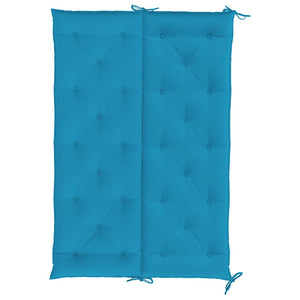 Gartenbank-Auflage Hellblau 150x(50+50)x7 cm Oxford-Gewebe