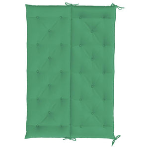 Gartenbank-Auflage Grün 150x(50+50)x7 cm Oxford-Gewebe