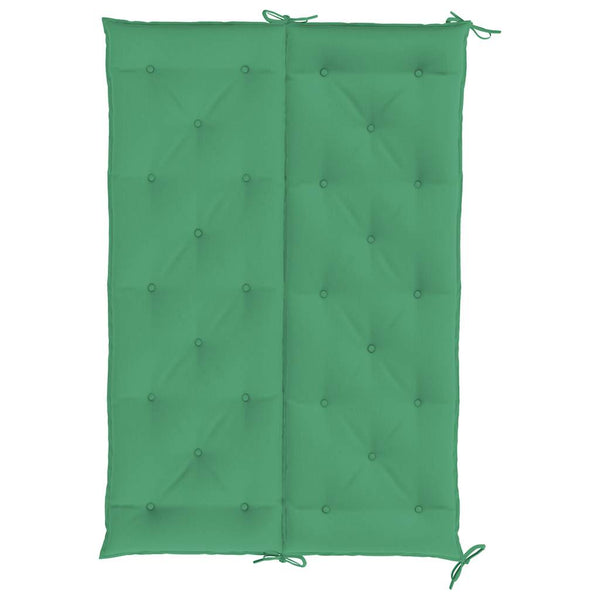 Gartenbank-Auflage Grün 150x(50+50)x7 cm Oxford-Gewebe