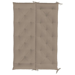 Gartenbank-Auflage Taupe 150x(50+50)x7 cm Oxford-Gewebe