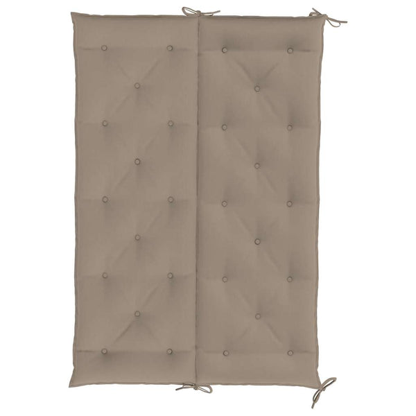Gartenbank-Auflage Taupe 150x(50+50)x7 cm Oxford-Gewebe
