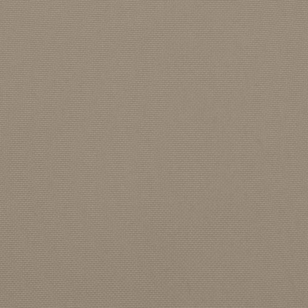 Gartenbank-Auflage Taupe 150x(50+50)x7 cm Oxford-Gewebe