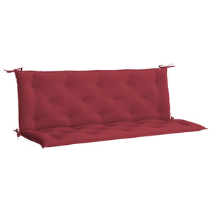 Gartenbank-Auflage Weinrot 150x(50+50)x7 cm Oxford-Gewebe