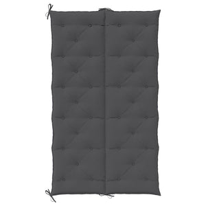 Gartenbank-Auflage Anthrazit 180x(50+50)x7 cm Oxford-Gewebe
