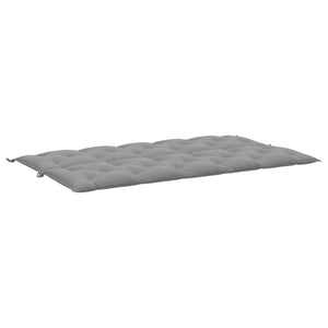 Gartenbank-Auflage Grau 180x(50+50)x7 cm Oxford-Gewebe