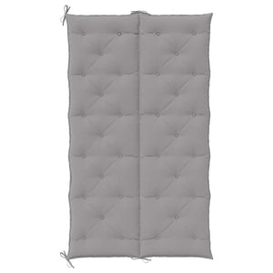 Gartenbank-Auflage Grau 180x(50+50)x7 cm Oxford-Gewebe