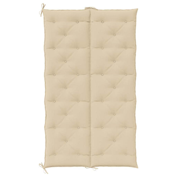Gartenbank-Auflage Beige 180x(50+50)x7 cm Oxford-Gewebe