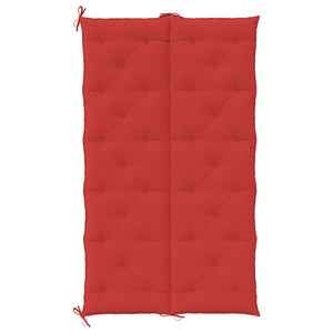 Gartenbank-Auflage Rot 180x(50+50)x7 cm Oxford-Gewebe