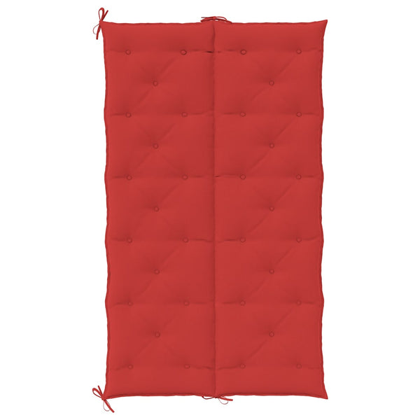 Gartenbank-Auflage Rot 180x(50+50)x7 cm Oxford-Gewebe
