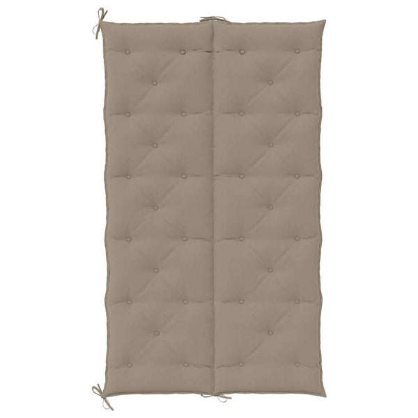 Gartenbank-Auflage Taupe 180x(50+50)x7 cm Oxford-Gewebe