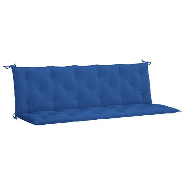 Gartenbank-Auflage Blau 180x(50+50)x7 cm Oxford-Gewebe