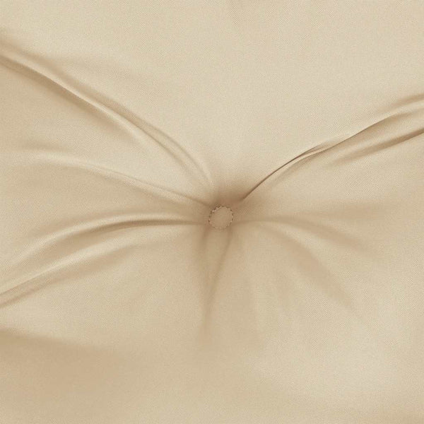 Gartenbank-Auflage Beige 200x(50+50)x7 cm Oxford-Gewebe