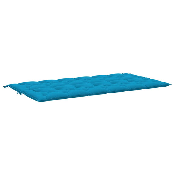 Gartenbank-Auflage Hellblau 200x(50+50)x7 cm Oxford-Gewebe