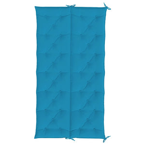 Gartenbank-Auflage Hellblau 200x(50+50)x7 cm Oxford-Gewebe