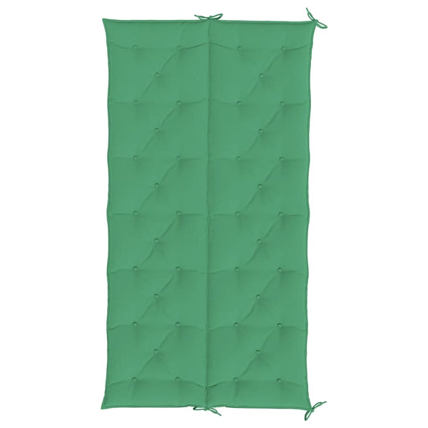 Gartenbank-Auflage Grün 200x(50+50)x7 cm Oxford-Gewebe