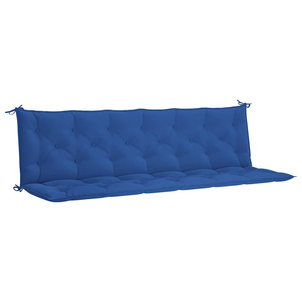 Gartenbank-Auflage Blau 200x(50+50)x7 cm Oxford-Gewebe