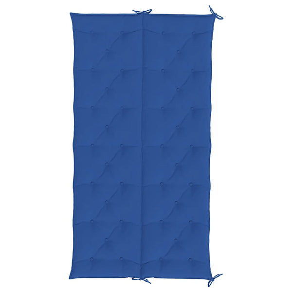 Gartenbank-Auflage Blau 200x(50+50)x7 cm Oxford-Gewebe