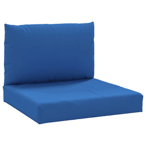 Palettenkissen 2-tlg. Blau Oxford-Gewebe