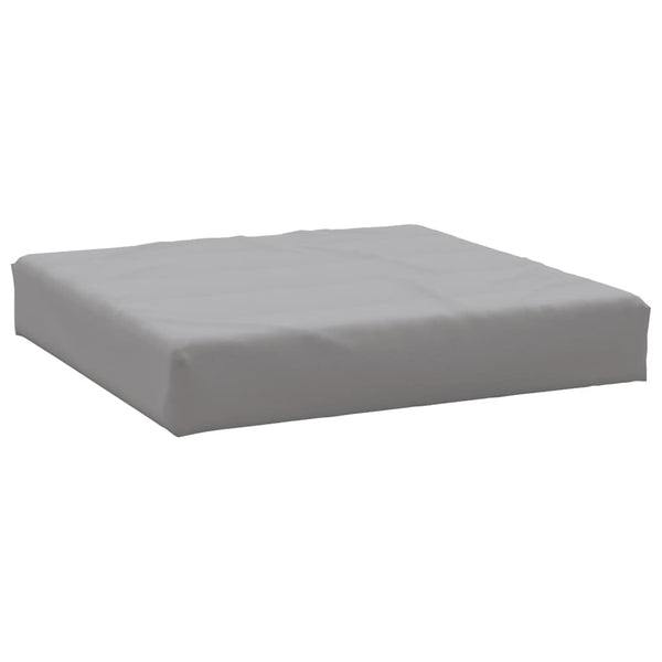 Palettenkissen 3-tlg. Grau Oxford-Gewebe