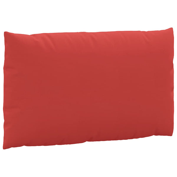 Palettenkissen 3-tlg. Rot Oxford-Gewebe