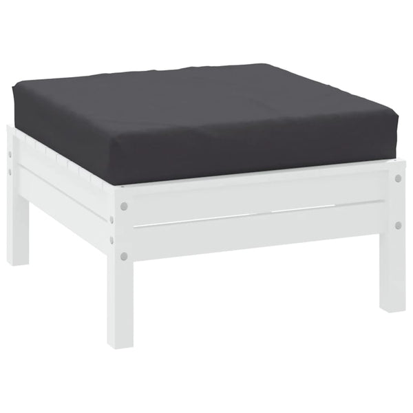 Palettenkissen Anthrazit 60x60x6 cm Oxford-Gewebe