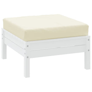 Palettenkissen Creme 60x60x6 cm Oxford-Gewebe