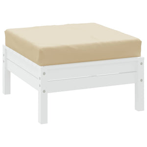Palettenkissen Beige Oxford-Gewebe