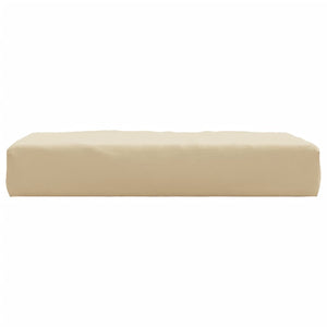 Palettenkissen Beige Oxford-Gewebe