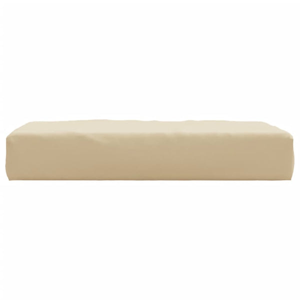 Palettenkissen Beige Oxford-Gewebe