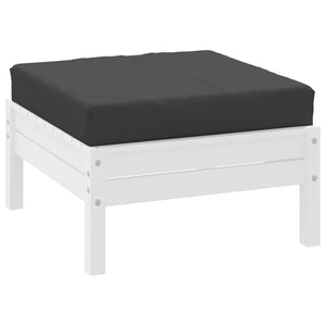Palettenkissen Schwarz 60x60x6 cm Oxford-Gewebe