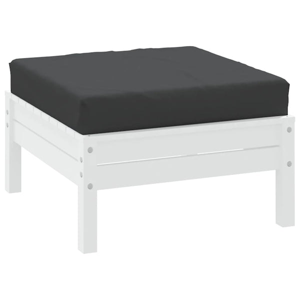 Palettenkissen Schwarz 60x60x6 cm Oxford-Gewebe