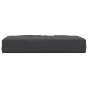 Palettenkissen Schwarz 60x60x6 cm Oxford-Gewebe