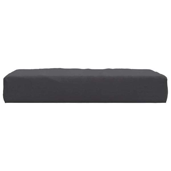Palettenkissen Schwarz 60x60x6 cm Oxford-Gewebe