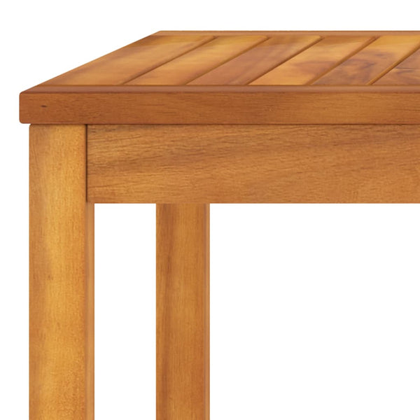 vidaXL Salon de jardin 6 pcs avec coussins Bois d'acacia massif