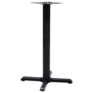 Bistrotisch Gestell Schwarz Gusseisen 56x56 cm