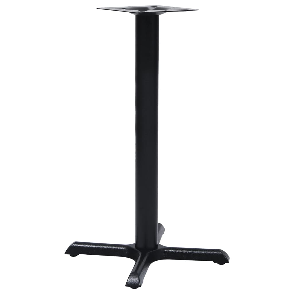 Bistrotisch Gestell Schwarz Gusseisen 56x56 cm