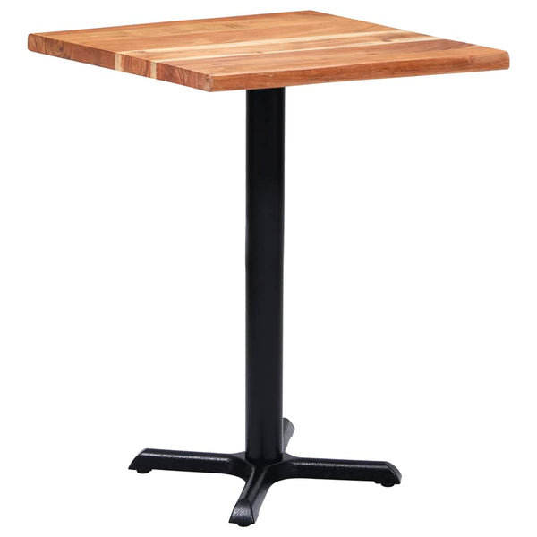 Bistrotisch Gestell Schwarz Gusseisen 56x56 cm