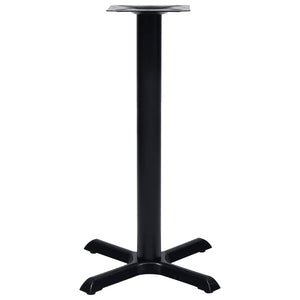 Bistrotisch Gestell Schwarz Gusseisen 56x56 cm