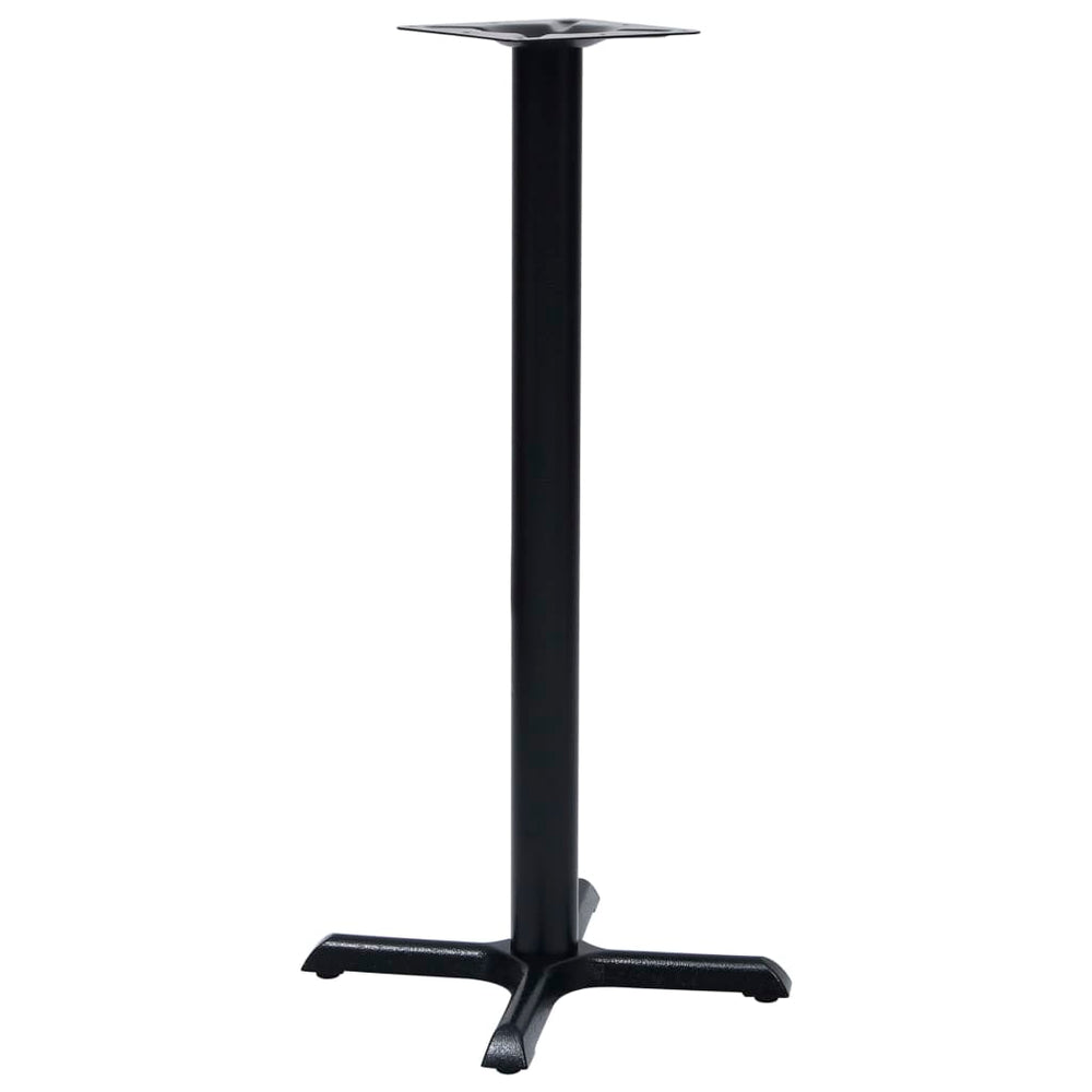 Bistrotisch Gestell Schwarz Gusseisen 56x56 cm