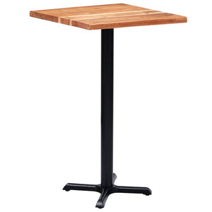 Bistrotisch Gestell Schwarz Gusseisen 56x56 cm