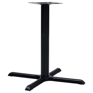 Bistrotischgestell Schwarz Gusseisen 76x76 cm