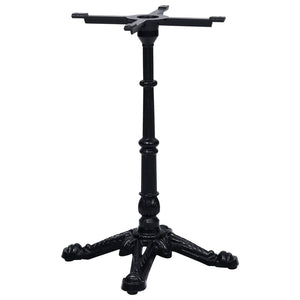 Bistrotisch Gestell Schwarz Gusseisen 52x52x72 cm