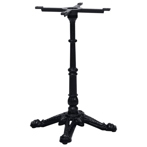 Bistrotisch Gestell Schwarz Gusseisen 52x52x72 cm