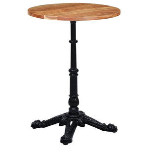 Bistrotisch Gestell Schwarz Gusseisen 52x52x72 cm