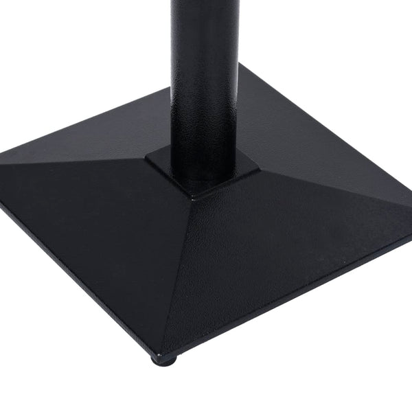 Bistrotisch Gestell Schwarz Gusseisen 41x41x72 cm