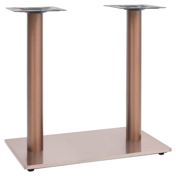 Bistrotisch Gestell Messing Edelstahl 70x40