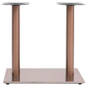 Bistrotisch Gestell Messing Edelstahl 70x40
