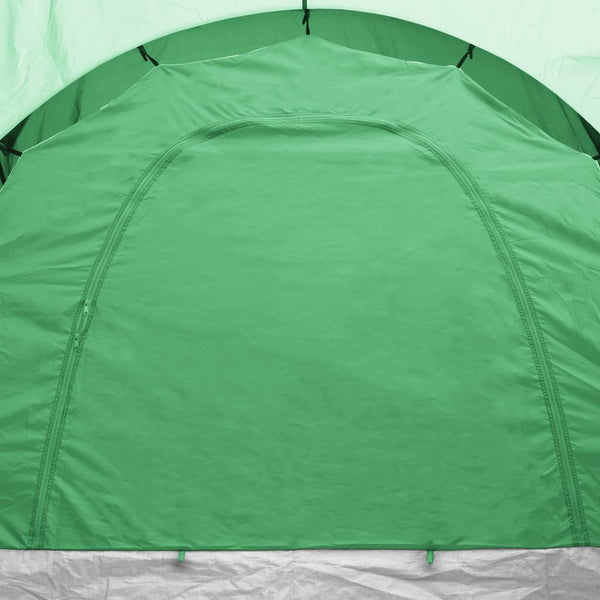 6-Personen-Campingzelt - Blau & Grün